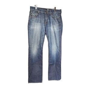 34 × 34 • 7FAMK • Carsen Straight Leg Jeans